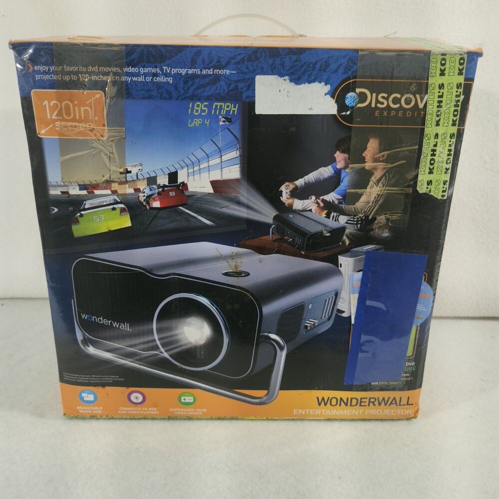 Discovery Wonderwall DVD/XBox/Playstation  Projector